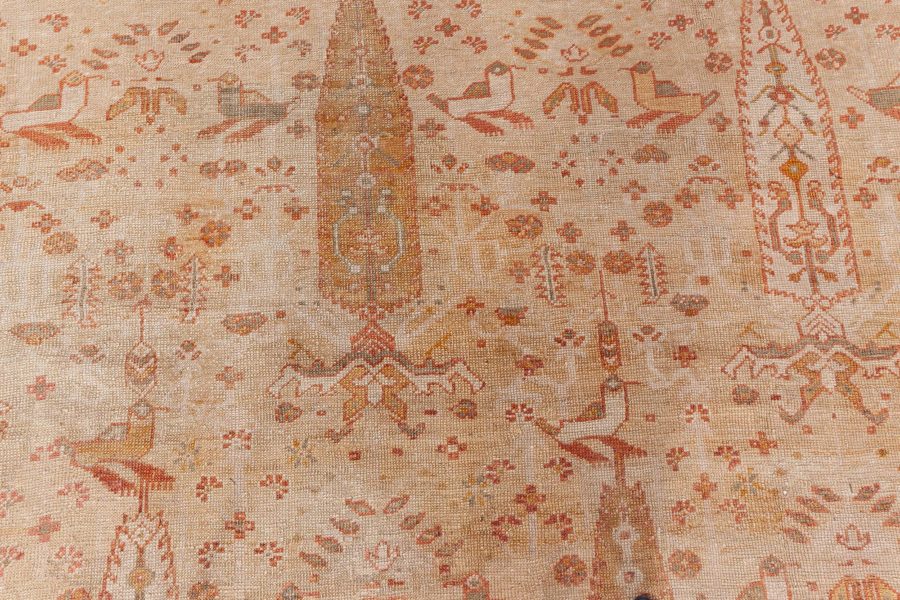 Antique Turkish Oushak Rug BB6161