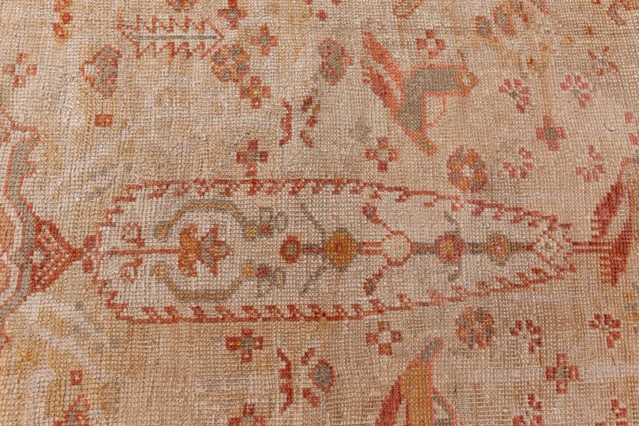 Antique Turkish Oushak Rug BB6161