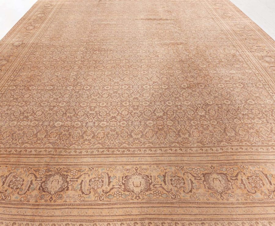 Fine Antique Persian Handmade Wool Tabriz BB6185