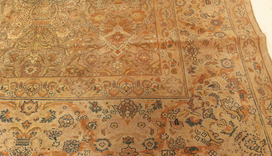 Authentic Turkish Sivas Handmade Wool Beige Rug BB6262