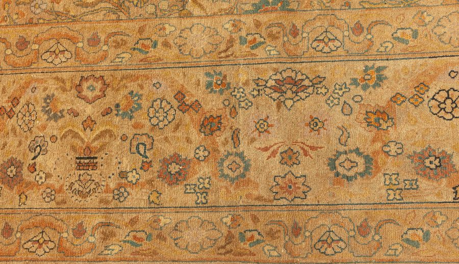 Authentic Turkish Sivas Handmade Wool Beige Rug BB6262