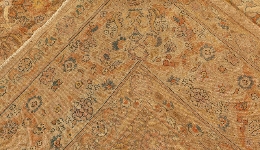 Authentic Turkish Sivas Handmade Wool Beige Rug BB6262