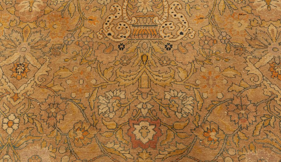 Authentic Turkish Sivas Handmade Wool Beige Rug BB6262