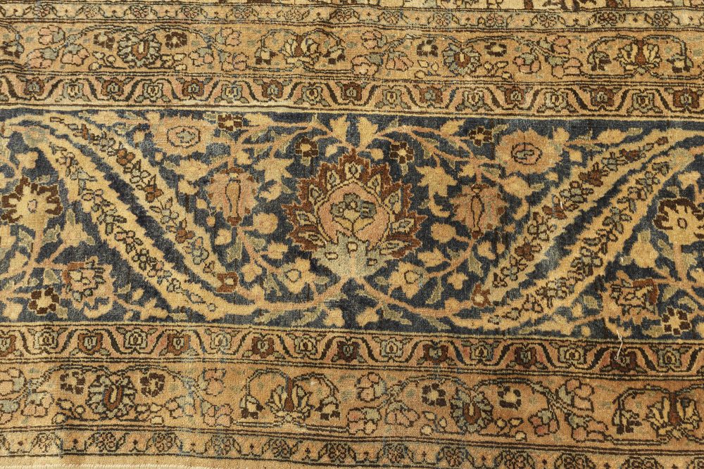 One-of-a-kind Oversized Antique Persian Kirman Rug (Size Adjusted) BB7142