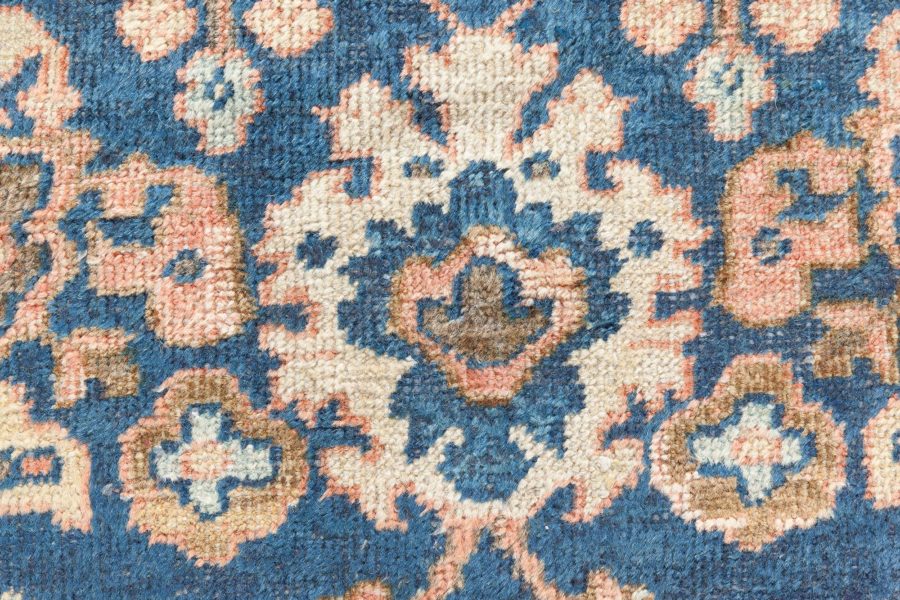 Authentic 19th Century Persian Sultanabad Handmade Wool Rug BB7222