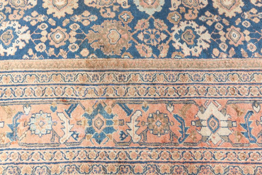 Authentic 19th Century Persian Sultanabad Handmade Wool Rug BB7222