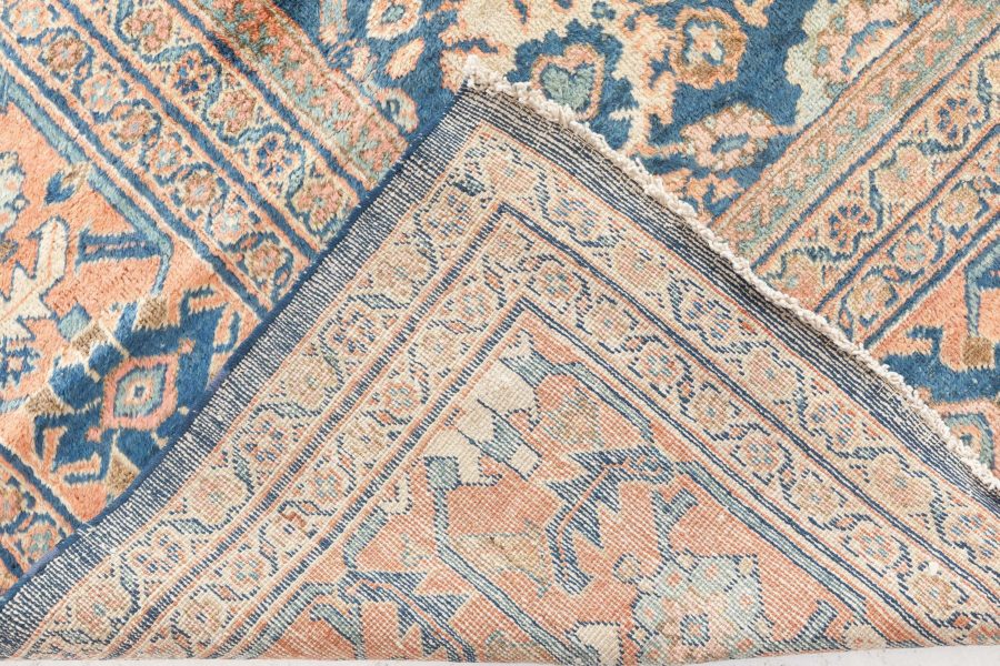 Authentic 19th Century Persian Sultanabad Handmade Wool Rug BB7222