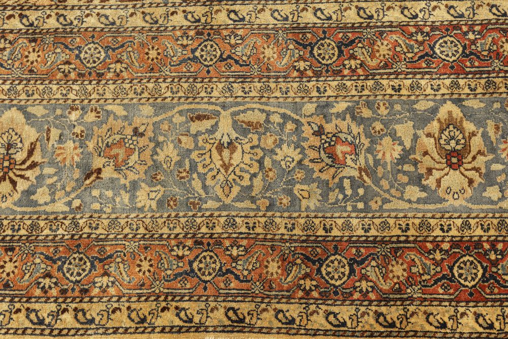 Authentic 1900s Persian Khorassan Rug BB7229