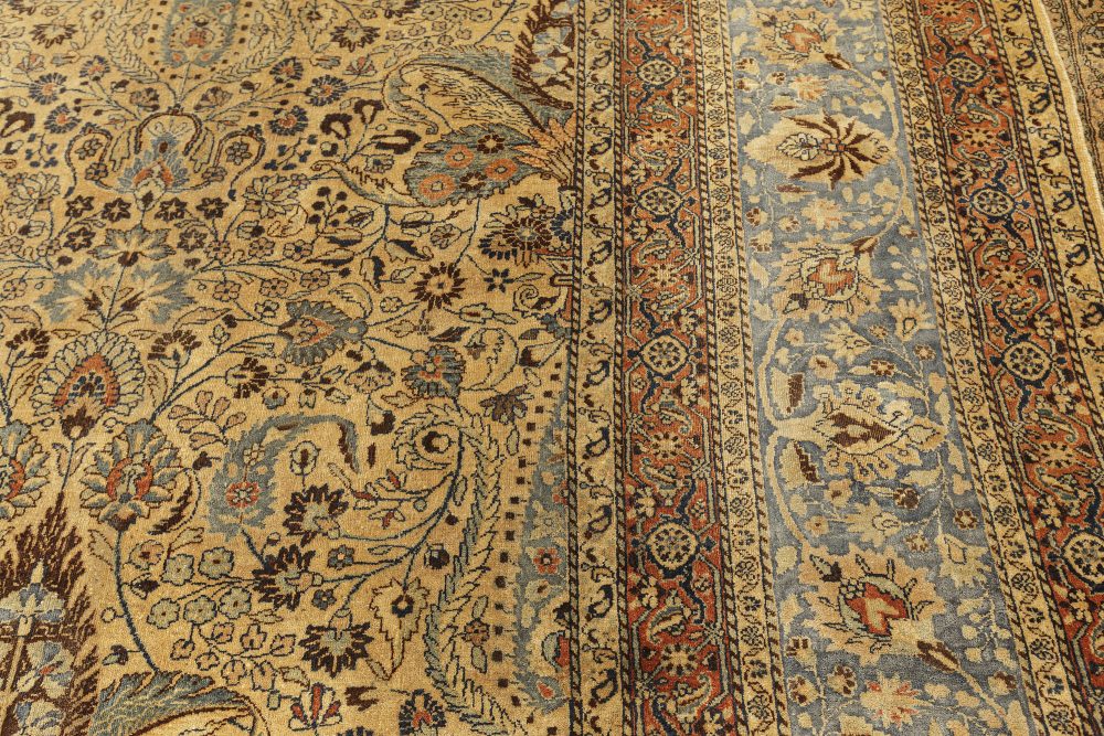 Authentic 1900s Persian Khorassan Rug BB7229