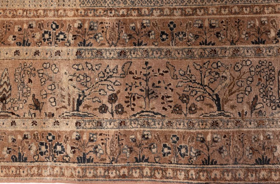 Antique Persian Khorassan Handmade Wool Rug BB7236