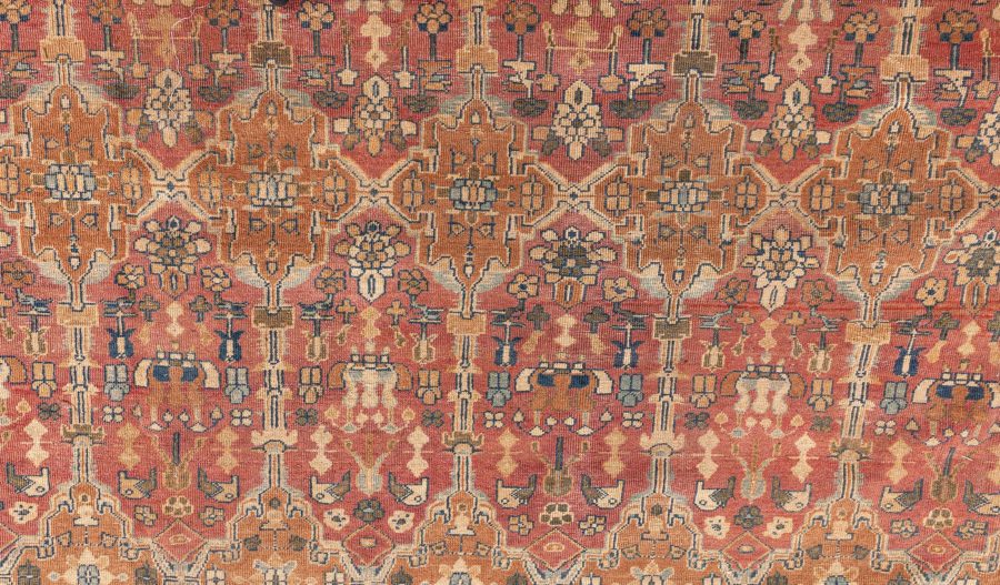 Fine Antique Indian Handmade Carpet BB7238