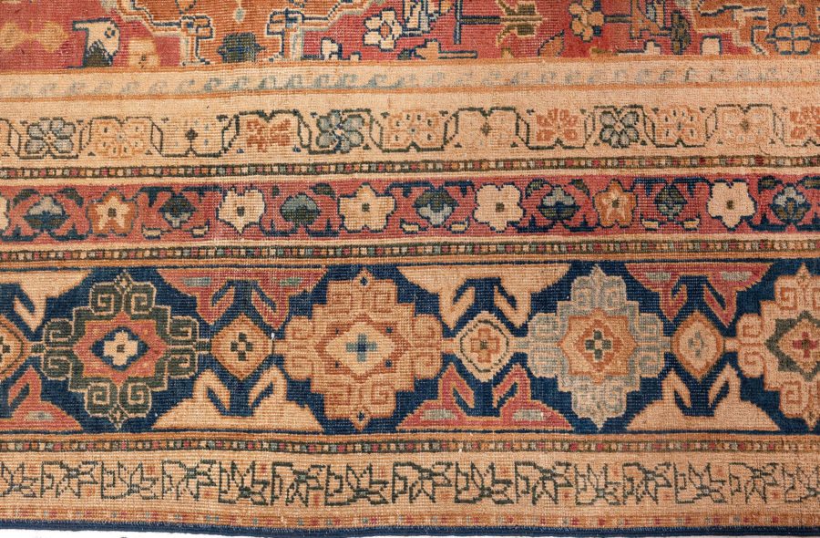 Fine Antique Indian Handmade Carpet BB7238
