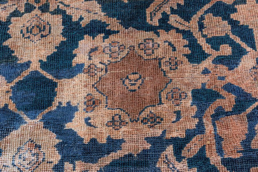Fine Antique Persian Sultanabad Handmade Wool Rug BB7251