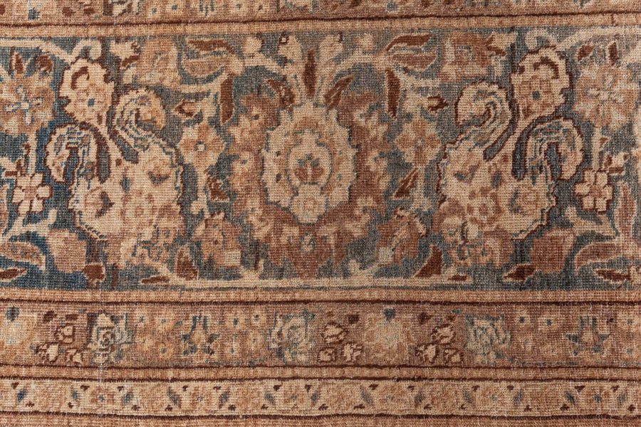 Authentic Early 20th Century Persian Tabriz Handmade Wool Carpet BB7283