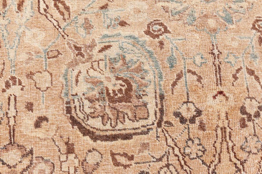 Authentic Early 20th Century Persian Tabriz Handmade Wool Carpet BB7283