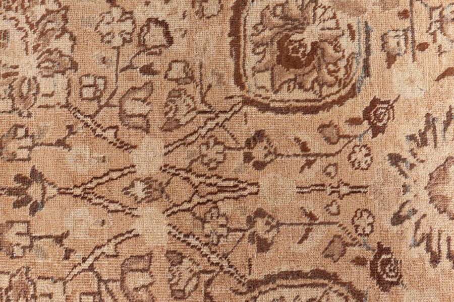 Authentic Early 20th Century Persian Tabriz Handmade Wool Carpet BB7283