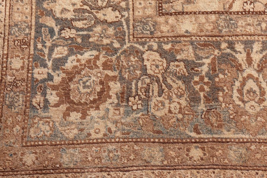 Authentic Early 20th Century Persian Tabriz Handmade Wool Carpet BB7283