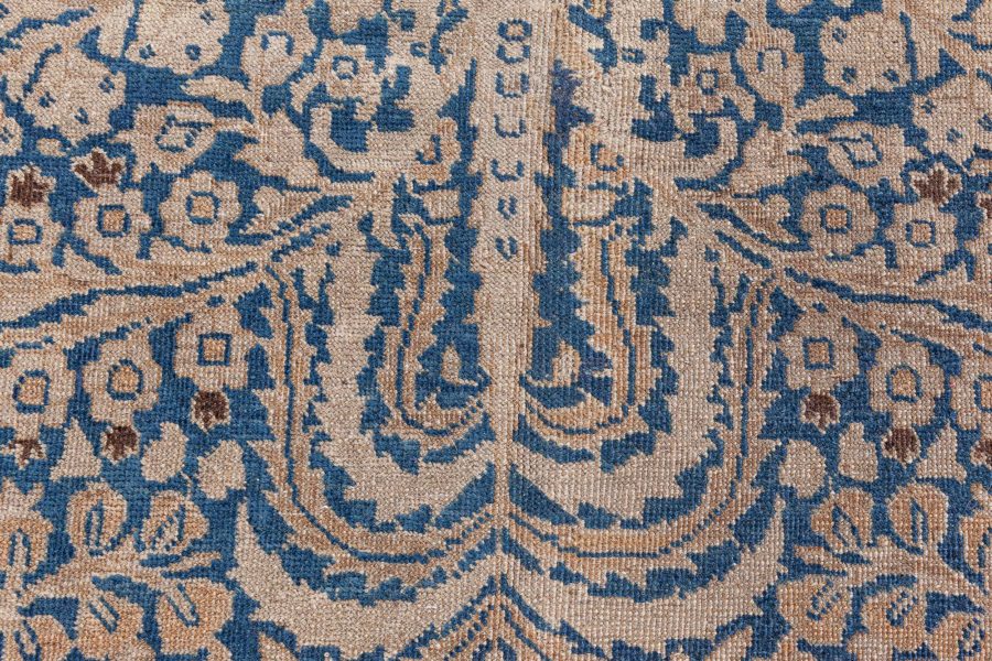 Authentic 19th Century Persian Khorassan Handmade Wool Rug BB7315