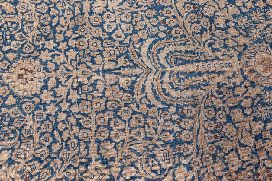 Authentic 19th Century Persian Khorassan Handmade Wool Rug BB7315