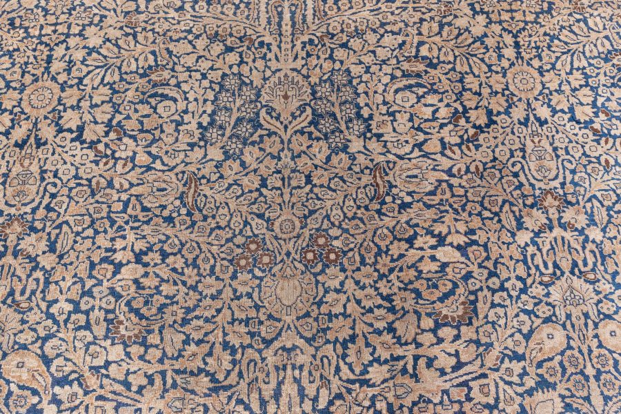 Authentic 19th Century Persian Khorassan Handmade Wool Rug BB7315