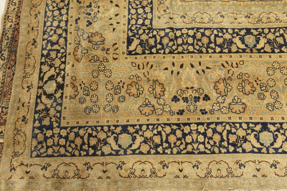 Authentic Persian Meshad Handmade Wool Carpet BB7316