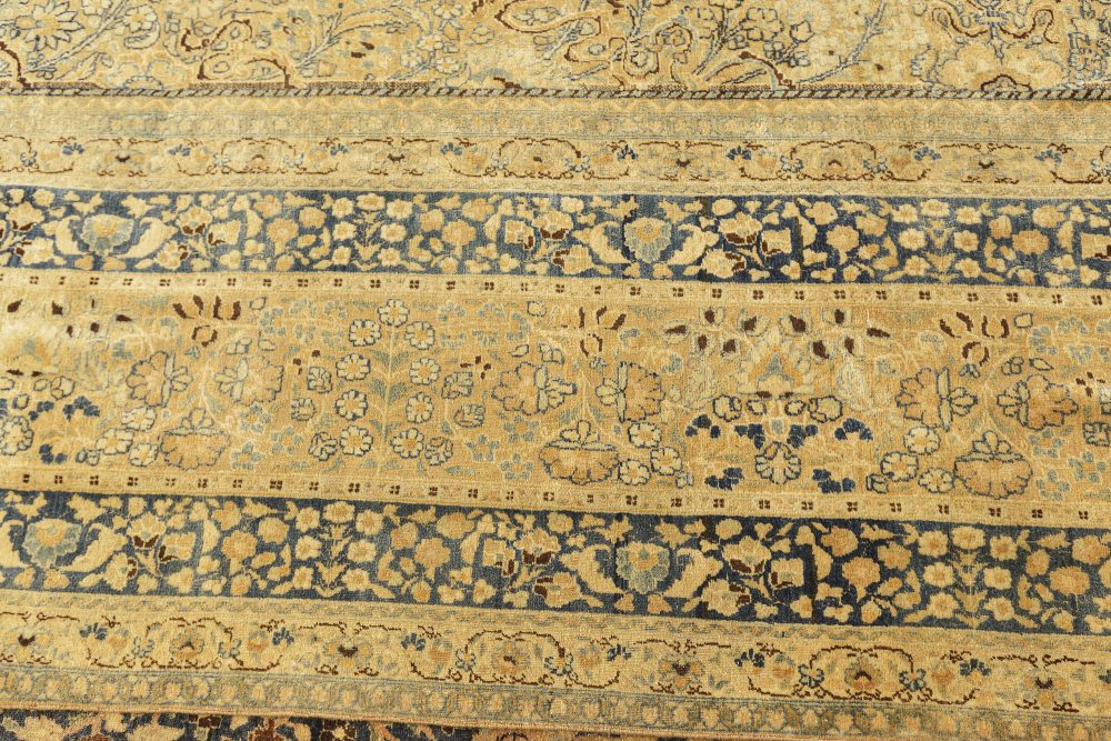 Authentic Persian Meshad Handmade Wool Carpet BB7316