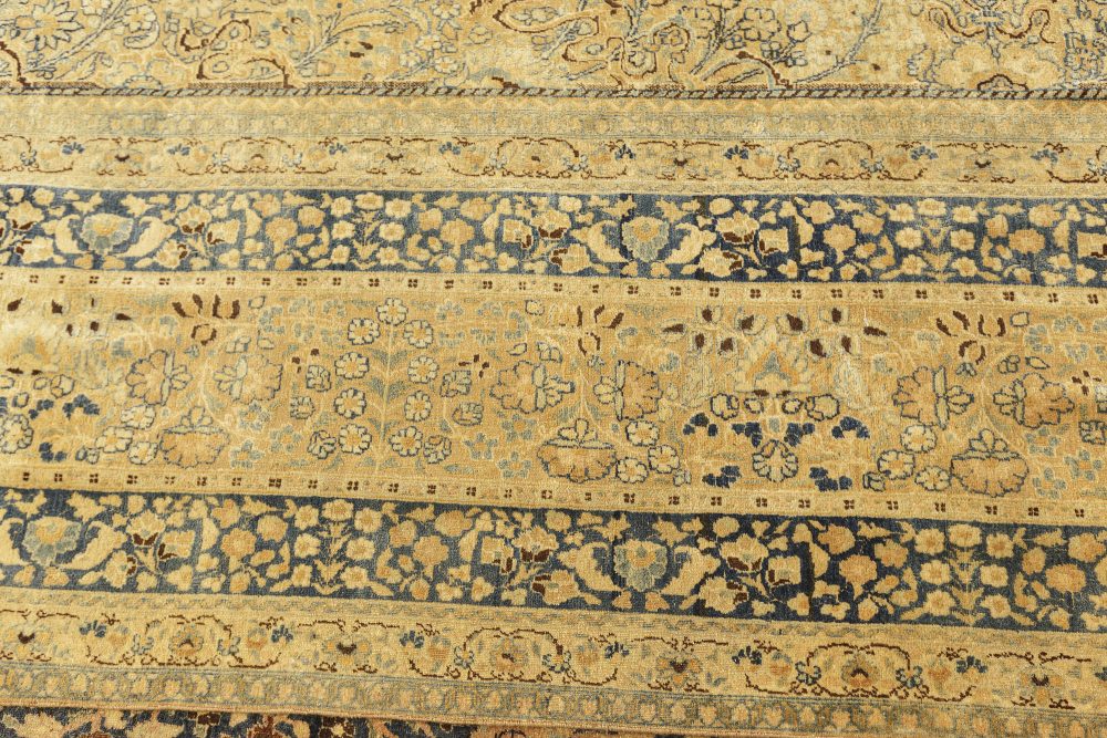 Authentic Persian Meshad Handmade Wool Carpet BB7316