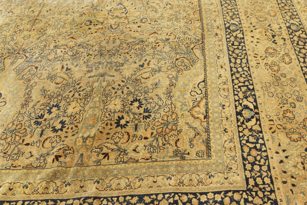 Authentic Persian Meshad Handmade Wool Carpet BB7316