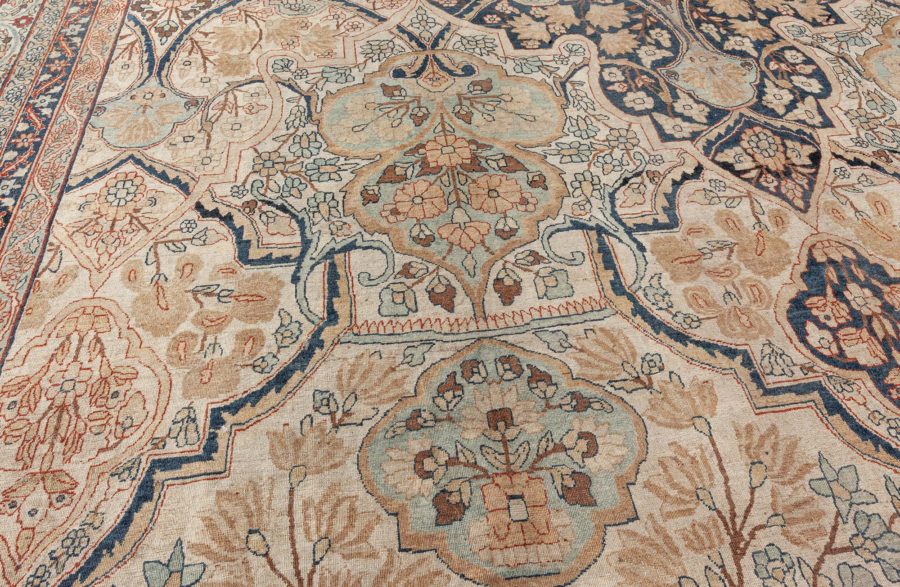 Authentic 19th Century Persian Kirman Carpet BB7319