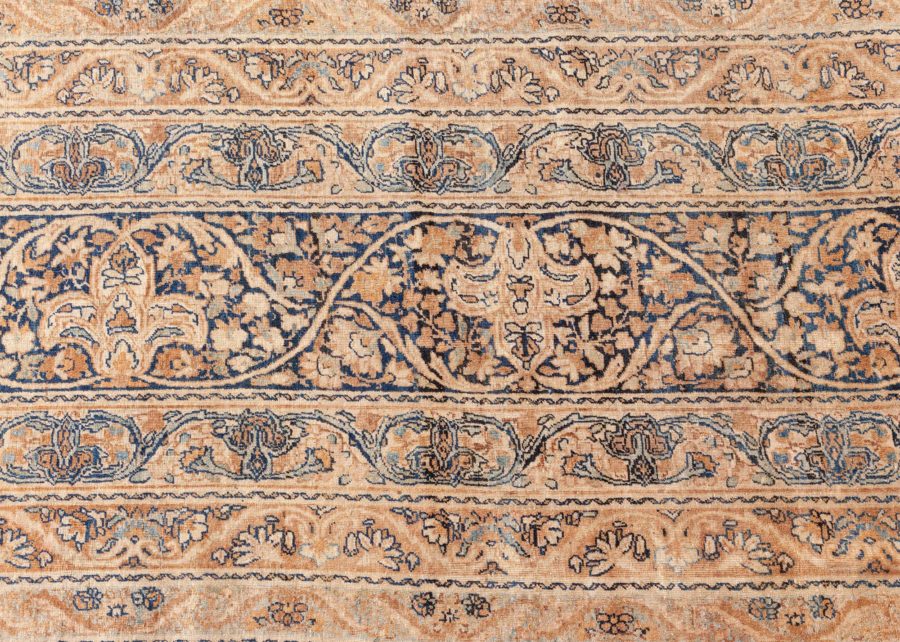 Large 19th Century Persian Kirman Handmade Wool Rug BB7320