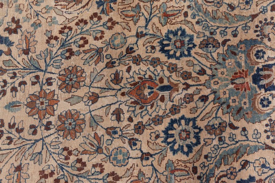One-of-a-kind Oversized 19th Century Persian Meshad Rug BB7326