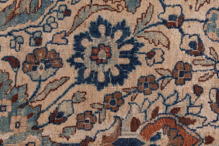One-of-a-kind Oversized 19th Century Persian Meshad Rug BB7326