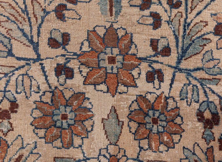One-of-a-kind Oversized 19th Century Persian Meshad Rug BB7326