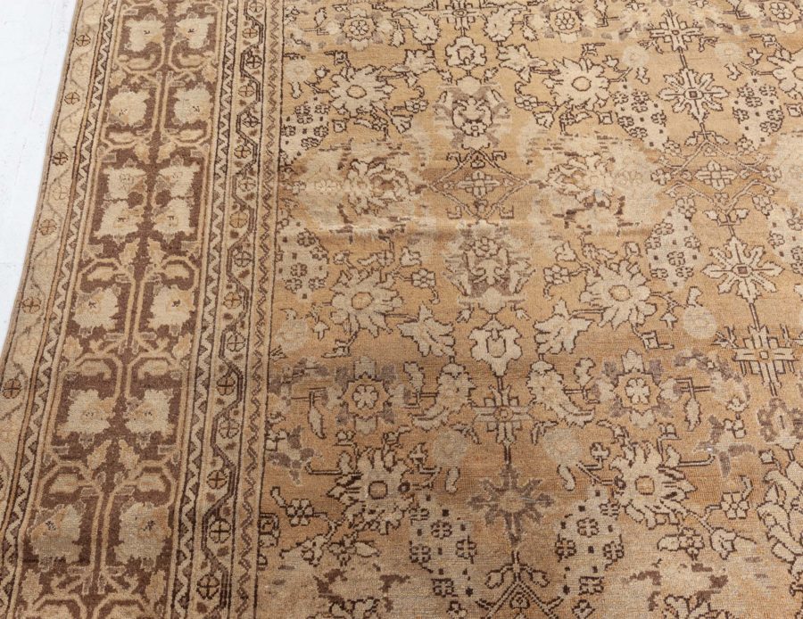 High-Quality Vintage Indian Amritsar Handmade Wool Carpet BB7327