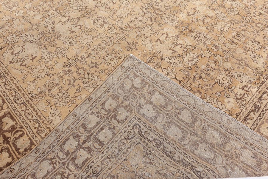 High-Quality Vintage Indian Amritsar Handmade Wool Carpet BB7327