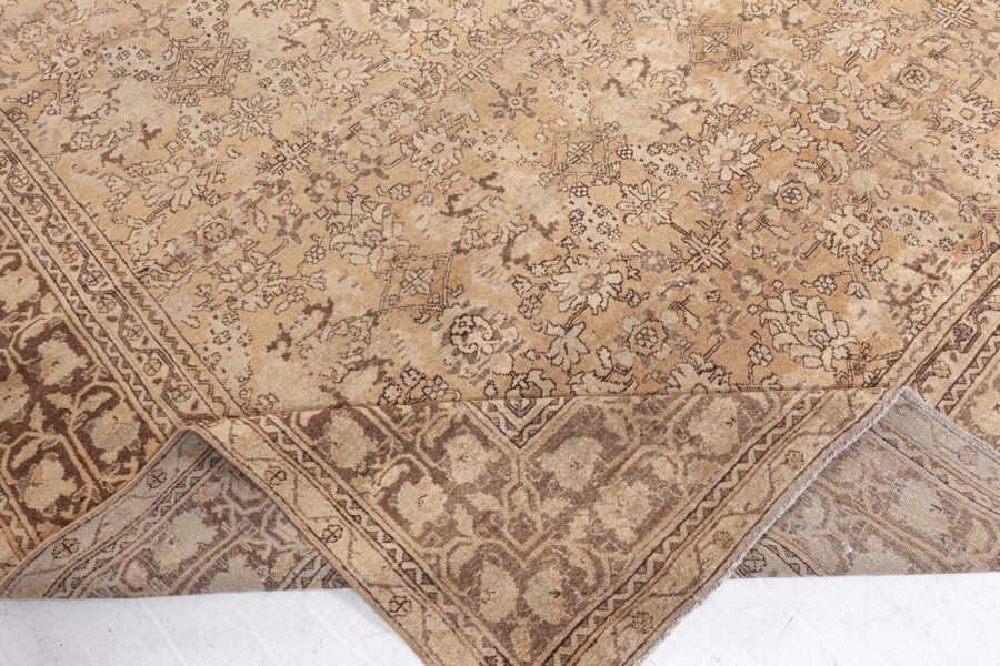 High-Quality Vintage Indian Amritsar Handmade Wool Carpet BB7327