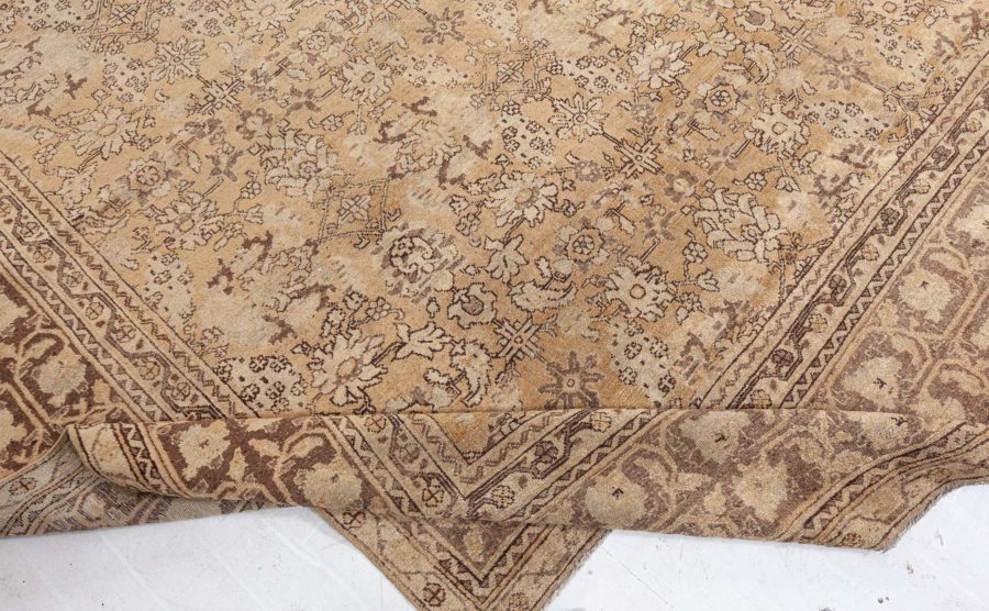 High-Quality Vintage Indian Amritsar Handmade Wool Carpet BB7327