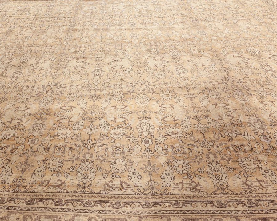 High-Quality Vintage Indian Amritsar Handmade Wool Carpet BB7327