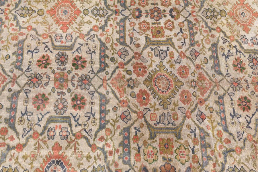 Antique Persian Sultanabad Rug (Size Adjusted) BB7381