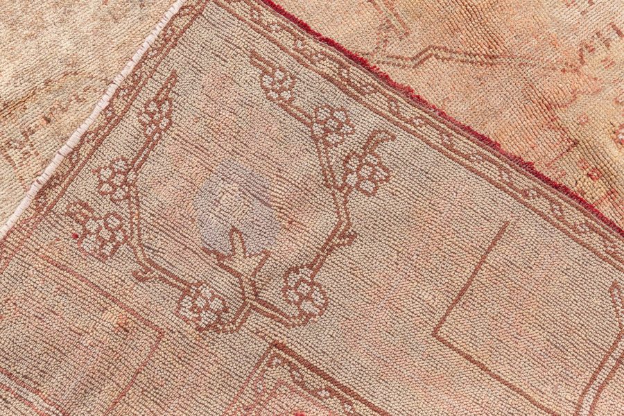 Antique Turkish Oushak Rug BB7505