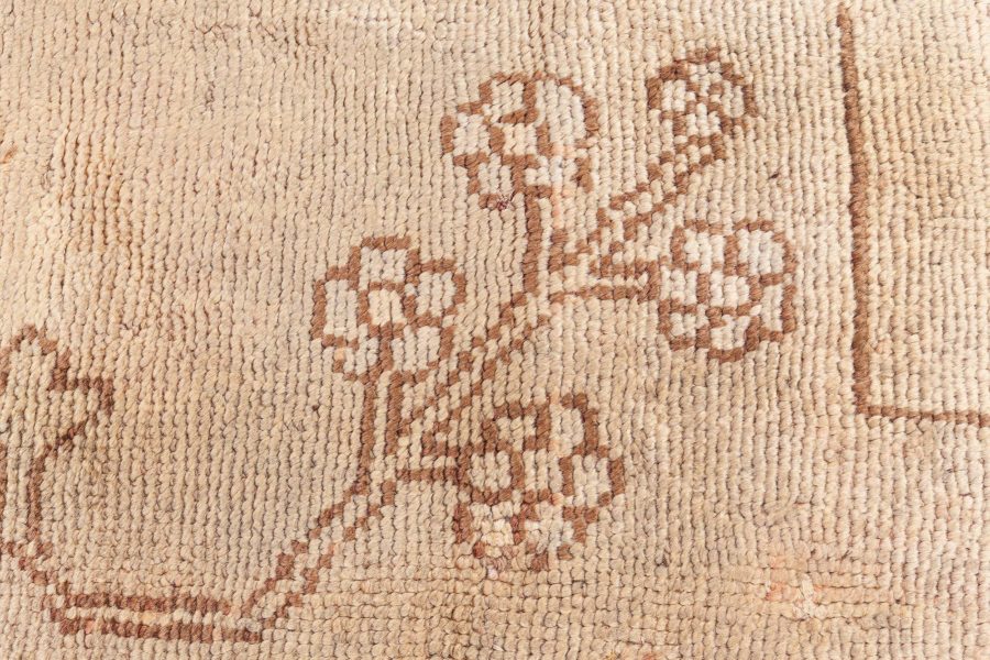 Antique Turkish Oushak Rug BB7505