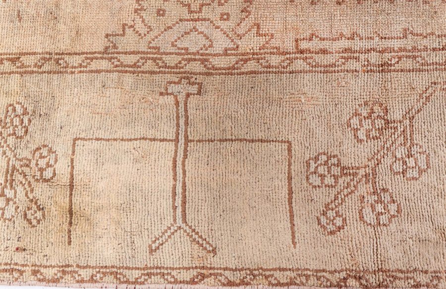 Antique Turkish Oushak Rug BB7505