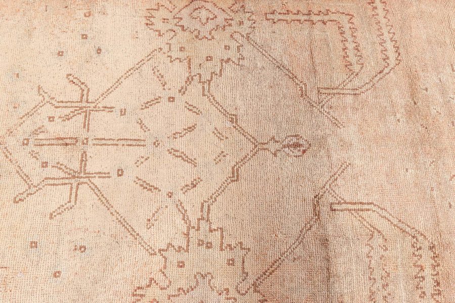 Antique Turkish Oushak Rug BB7505