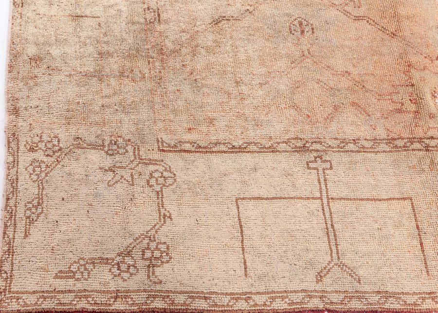 Antique Turkish Oushak Rug BB7505