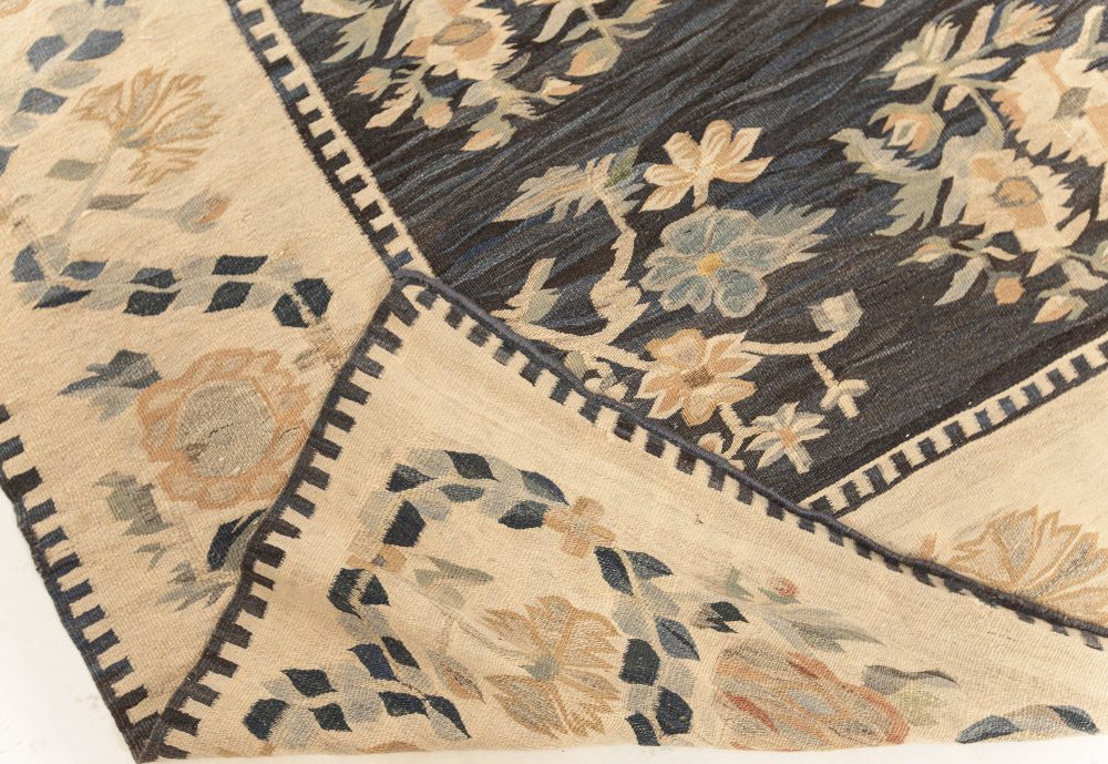 Fine Antique Russian Bessarabian Handmade Wool Carpet BB7594