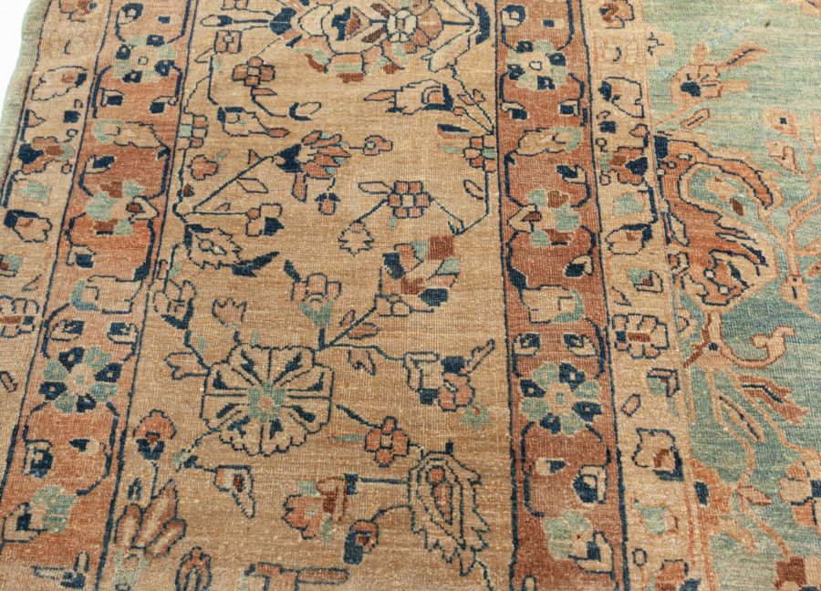 Authentic Oversized Antique Persian Sarouk Rug BB7721