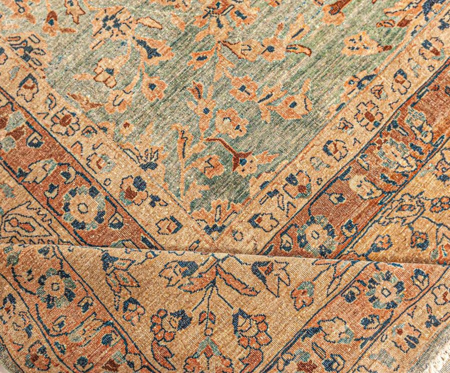 Authentic Oversized Antique Persian Sarouk Rug BB7721