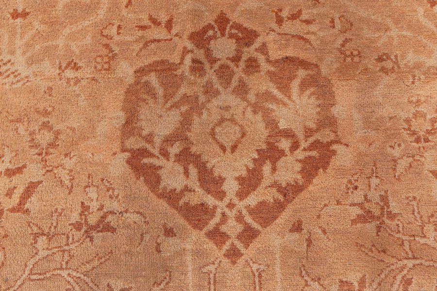 Authentic 19th Century Indian Amritsar Handmade Wool Rug BB7723