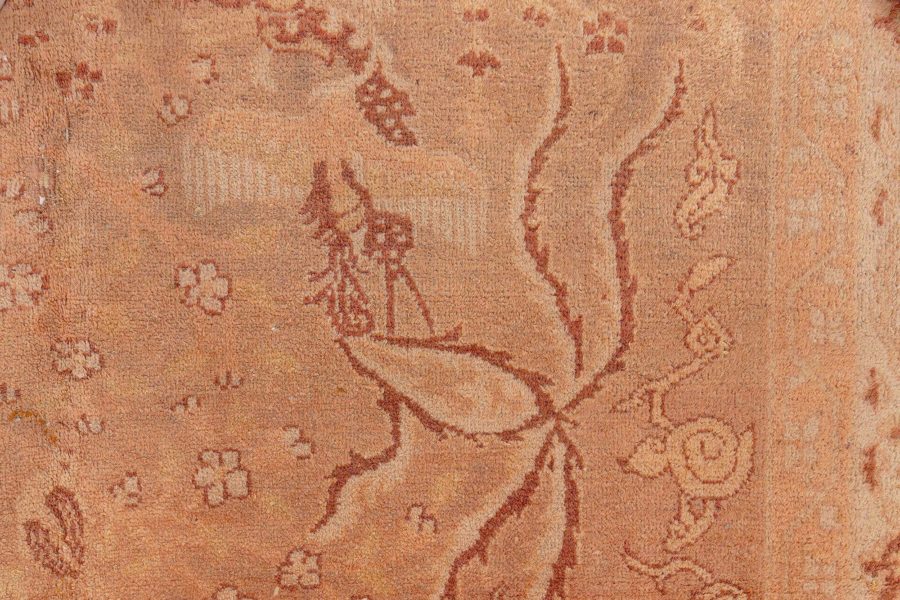 Authentic 19th Century Indian Amritsar Handmade Wool Rug BB7723