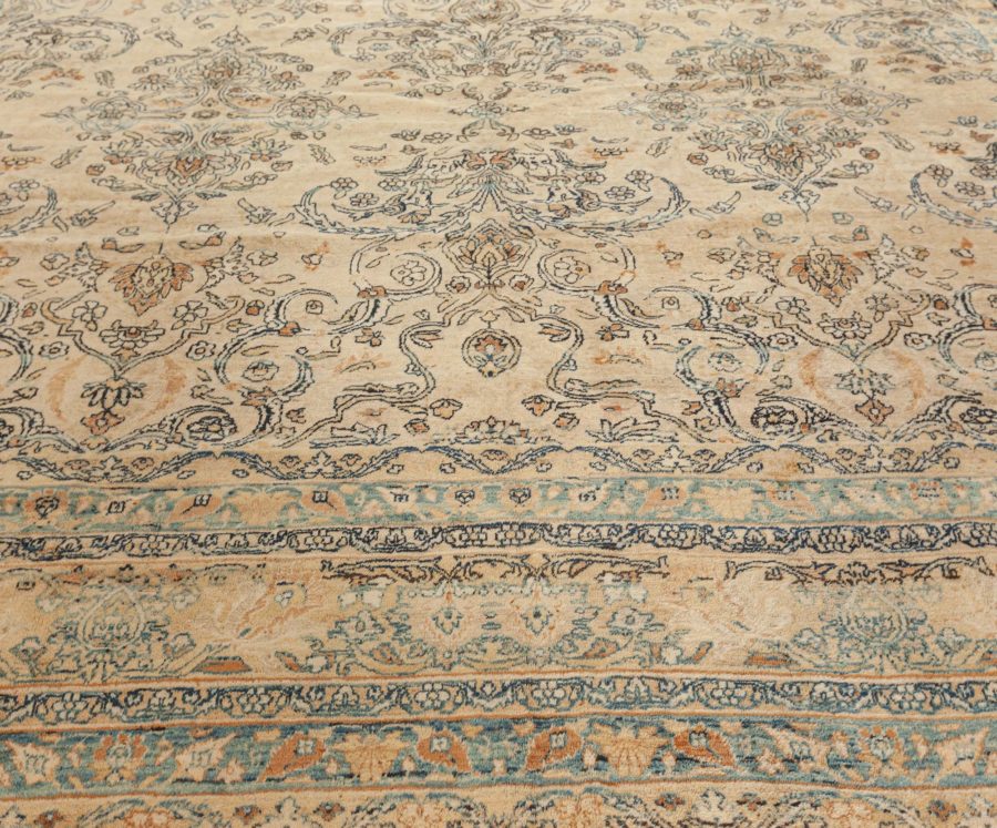 Authentic Persian Kirman Handwoven Wool Rug BB7735